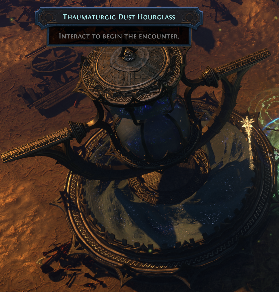 Thaumaturgic Dust Hourglass