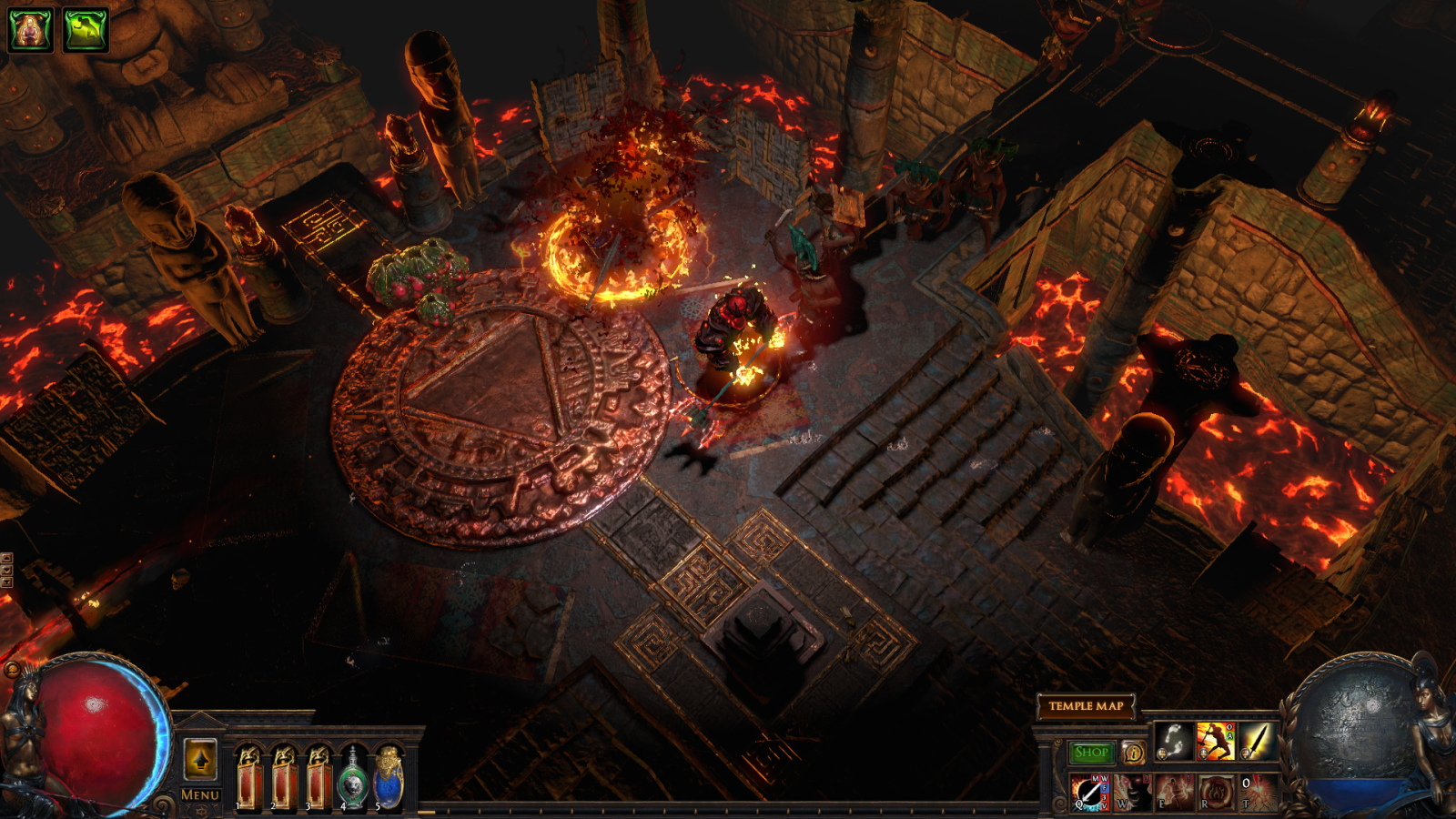 The Temple of Atzoatl