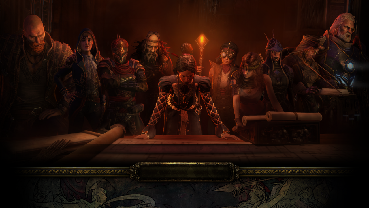 Ekran ładowania Heist z zespołem Rogue’ów